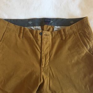Dockers 360 slim tapered chino 36x32 gold bronze